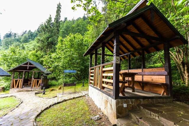Комплексы для отдыха с коттеджами/бунгало Tsarynka Eco Complex Славское-30